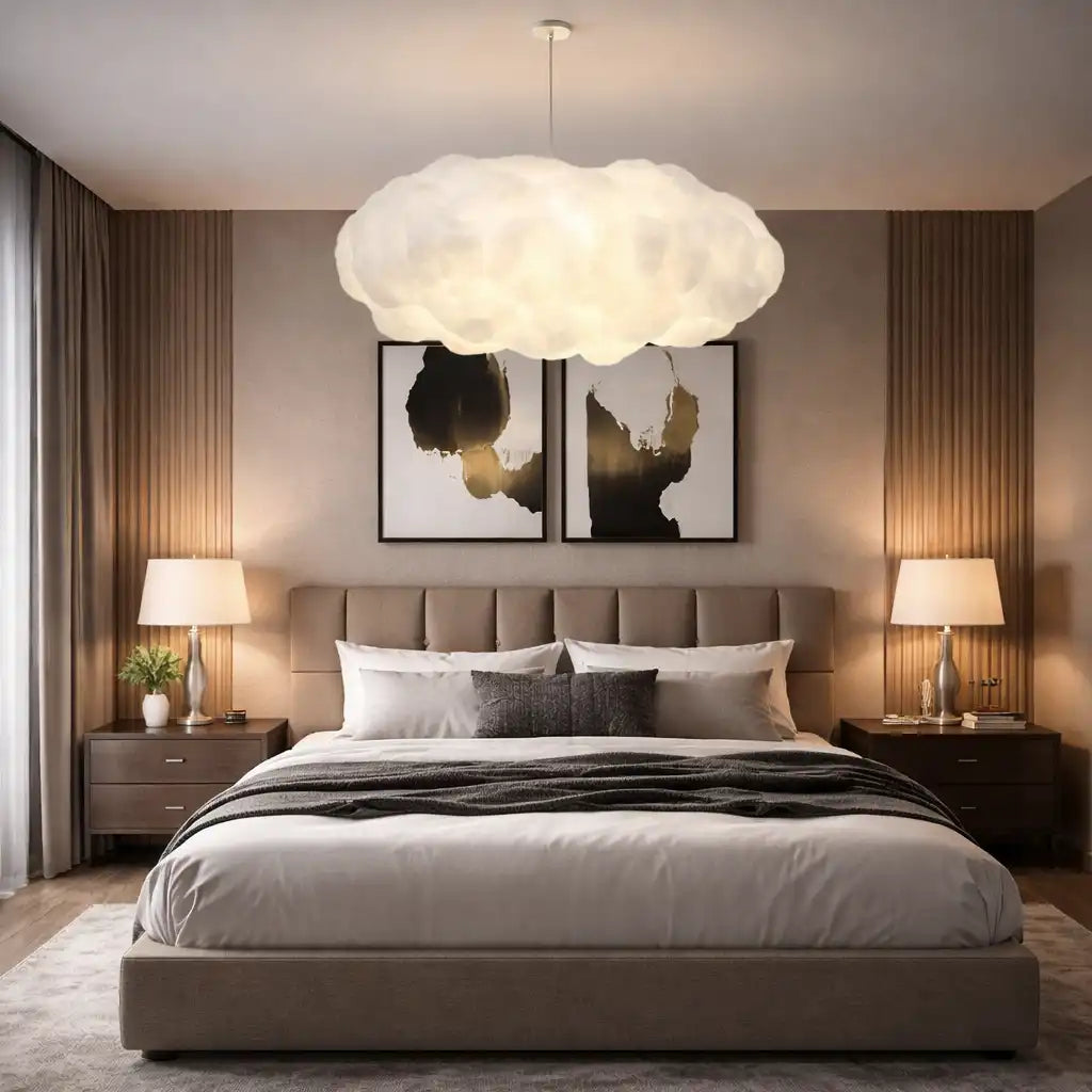Floating Cloud Pendant Light For Modern Dining Areas