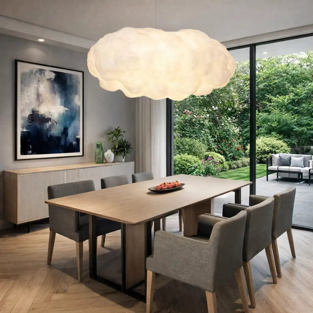 Floating Cloud Pendant Light For Modern Dining Areas