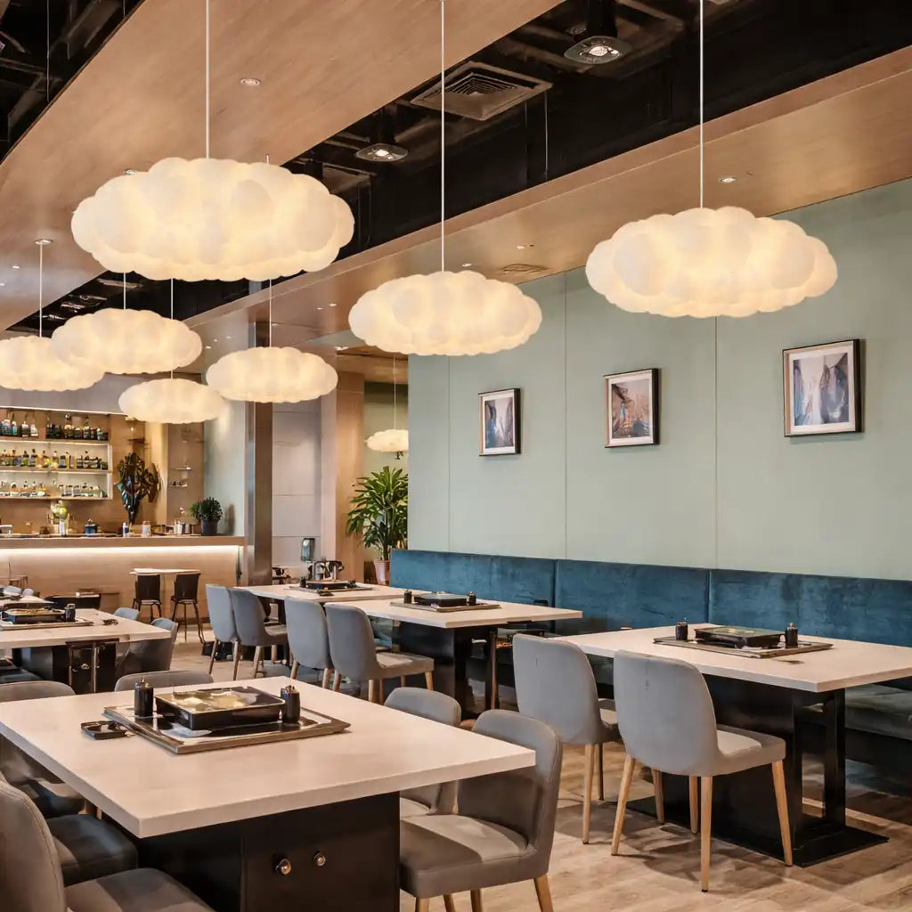 Floating Cloud Pendant Light For Modern Dining Areas