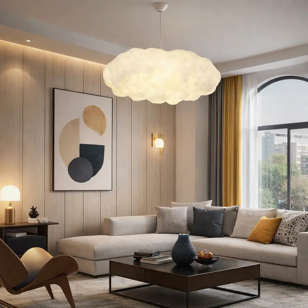 Floating Cloud Pendant Light For Modern Dining Areas