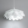 White Blossom Pendant Light With Petal Inspired Design