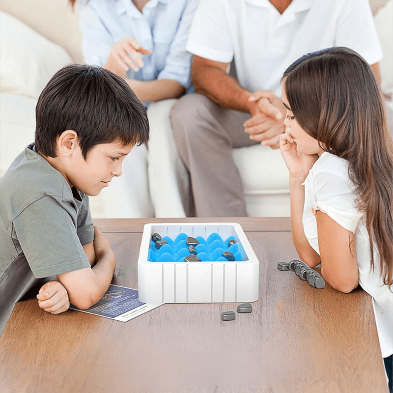 BrainWiz Magnetisches Schachspiel für clevere Köpfe unterwegs