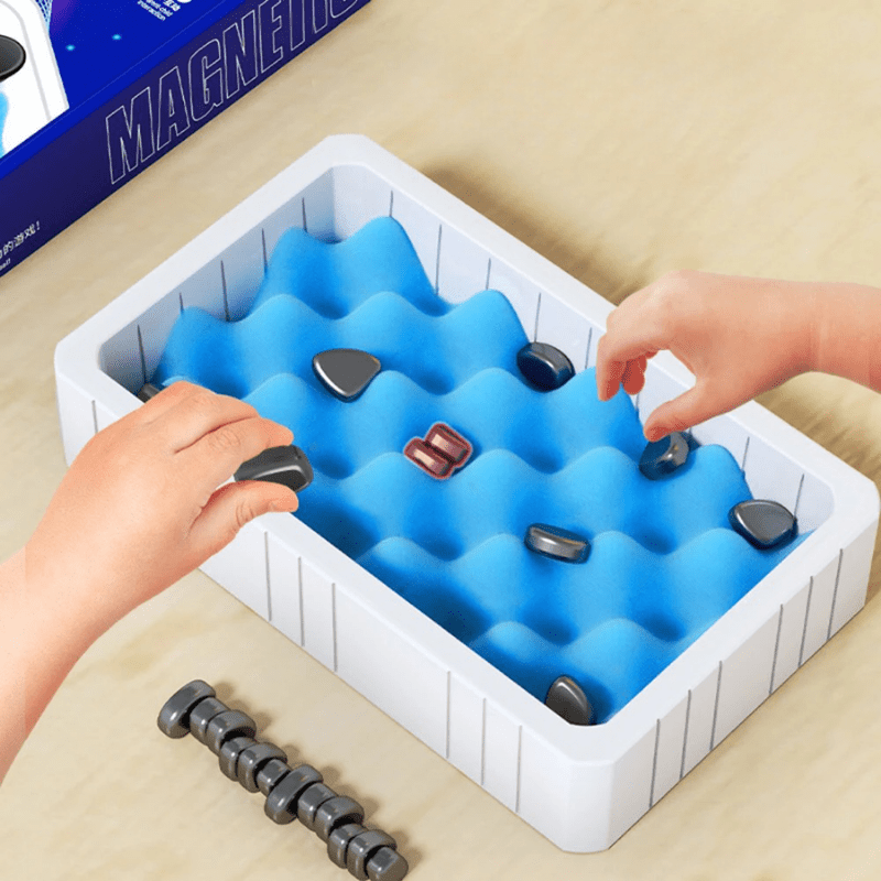 BrainWiz Magnetisches Schachspiel für clevere Köpfe unterwegs