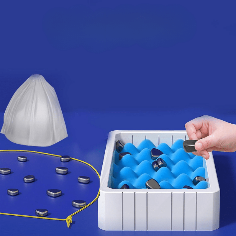 BrainWiz Magnetisches Schachspiel für clevere Köpfe unterwegs