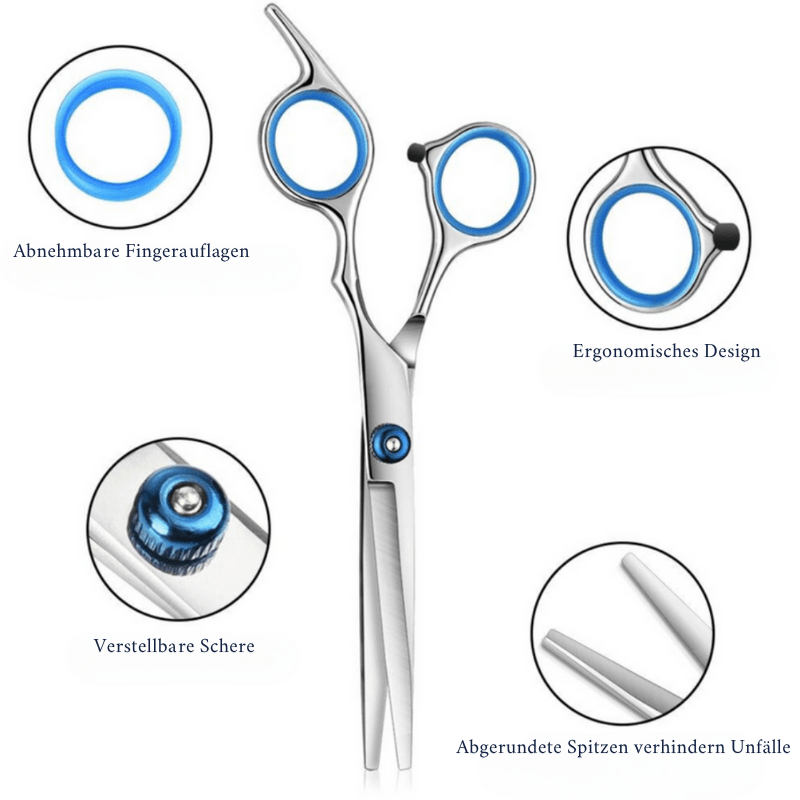 Kit Taglio Capelli NovaTrim - Set Fai-da-Te da 10 Pezzi per Tagli di Precisione
