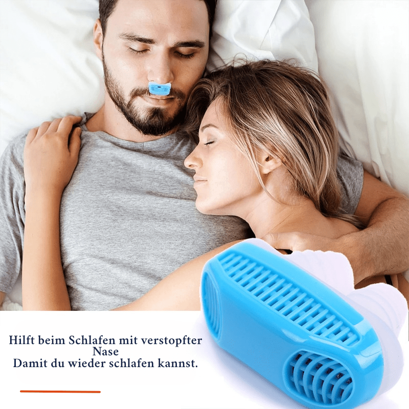 BreezeGuard Anti-Snoring Air Filter System For Better Sleep And Healthy Breathing