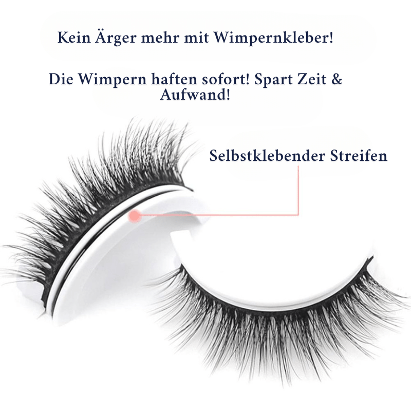 VeloraLash Reusable Self-Adhesive Lashes for Dramatic Moments