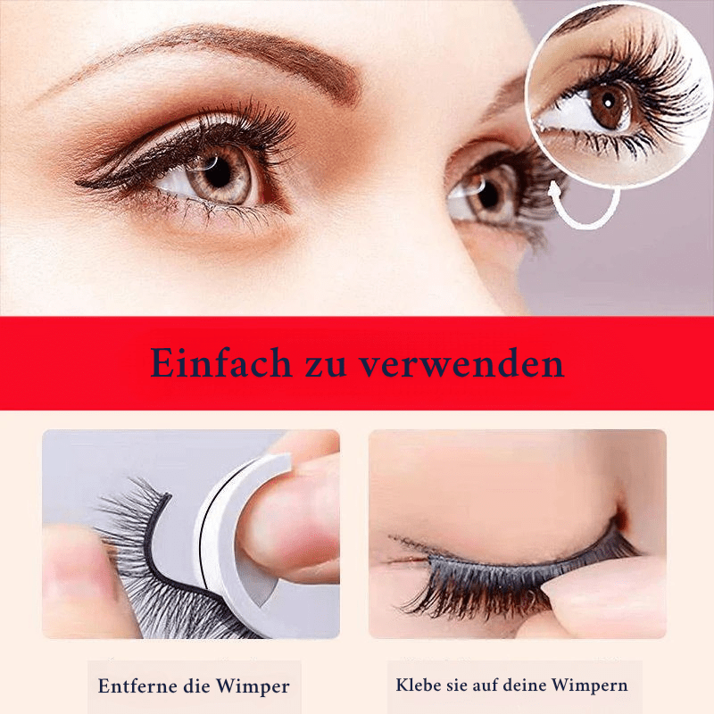 VeloraLash Reusable Self-Adhesive Lashes for Dramatic Moments