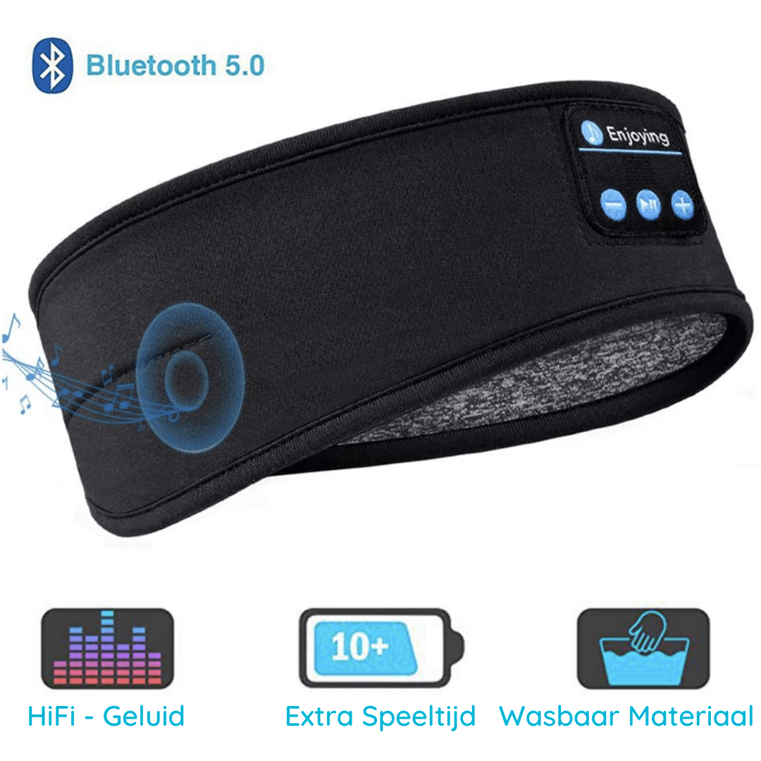 DreamEase 3-In-1 Sleep Mask With Integrated Bluetooth Headphones