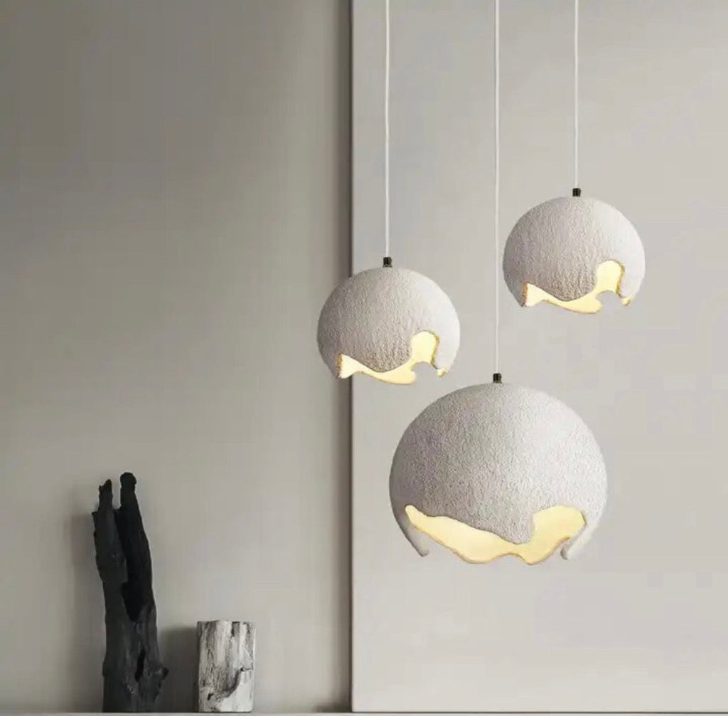 Aster Nordisk Mikro-cement LED Vedhængslampe med Ledning