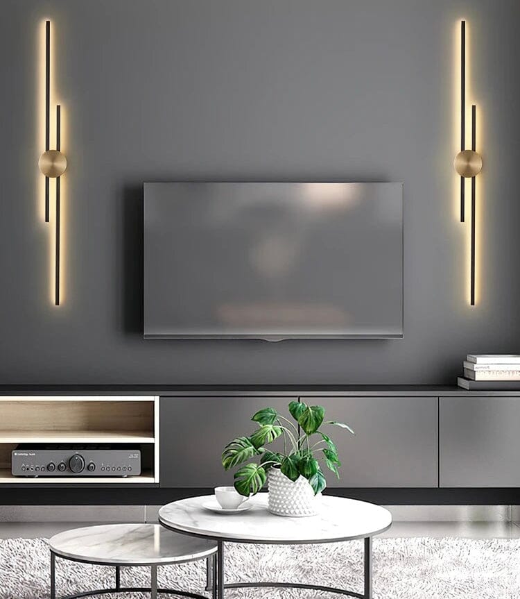 Bethnal Minimalist  Copper Wall Light | Fervei