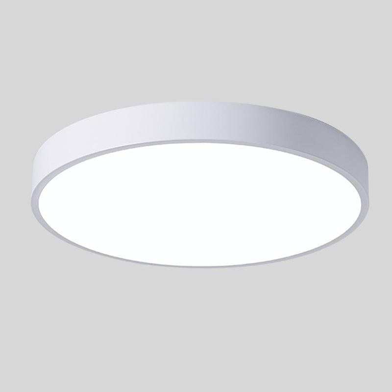 Aelora Nordic Wood Round Ceiling Light Featuring Warm Glow