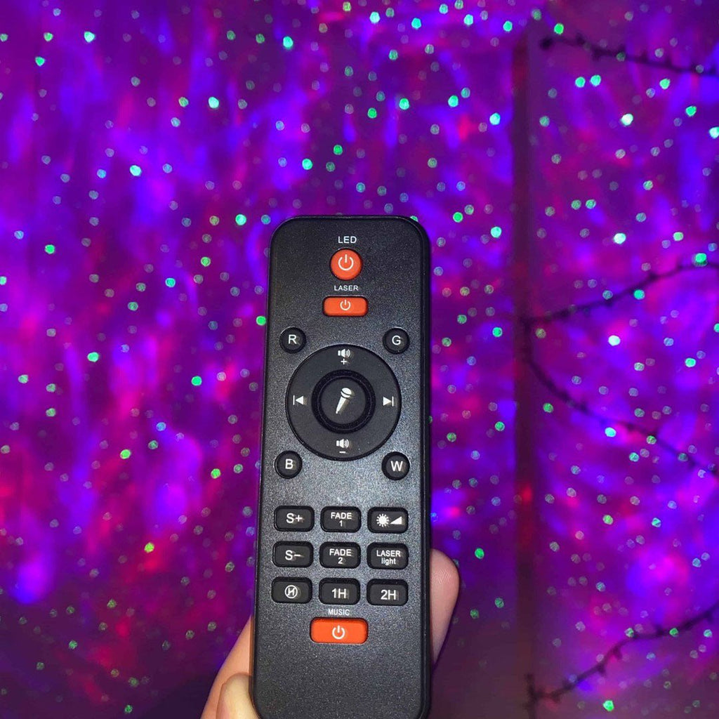 AstraNova Portable Galaxy Projector With Bluetooth Speaker And Remote