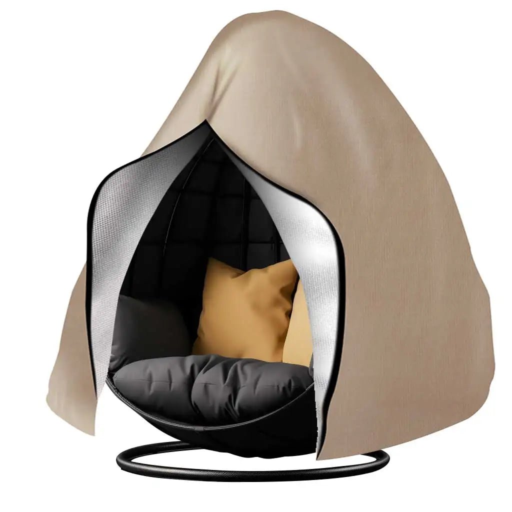 GardenGuard Pro Waterproof All-Weather Cover For Outdoor Hanging Chairs
