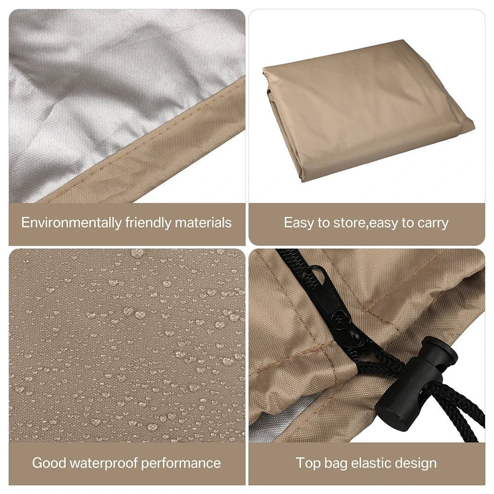 GardenGuard Pro Waterproof All-Weather Cover For Outdoor Hanging Chairs