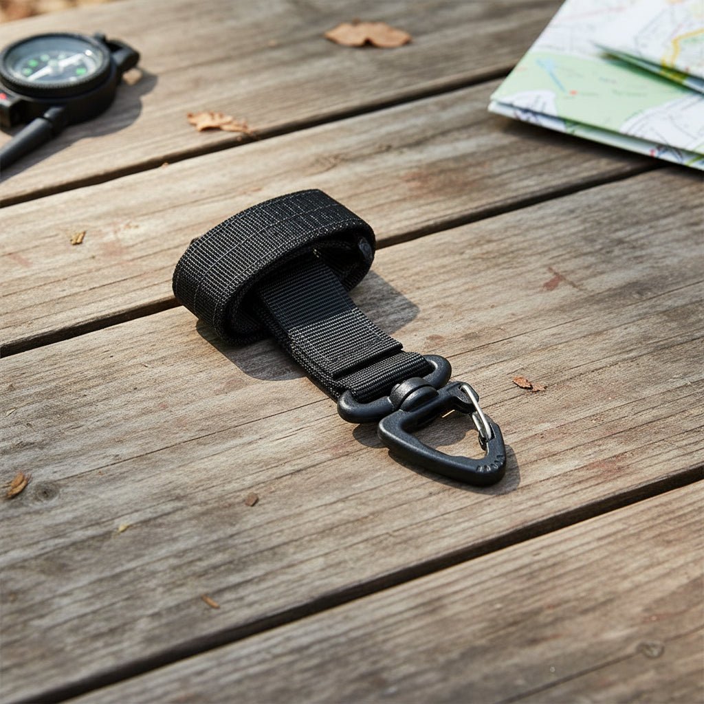 TrailGrip Sicherer Handschuh- und Ausrüstungshalter für unterwegs