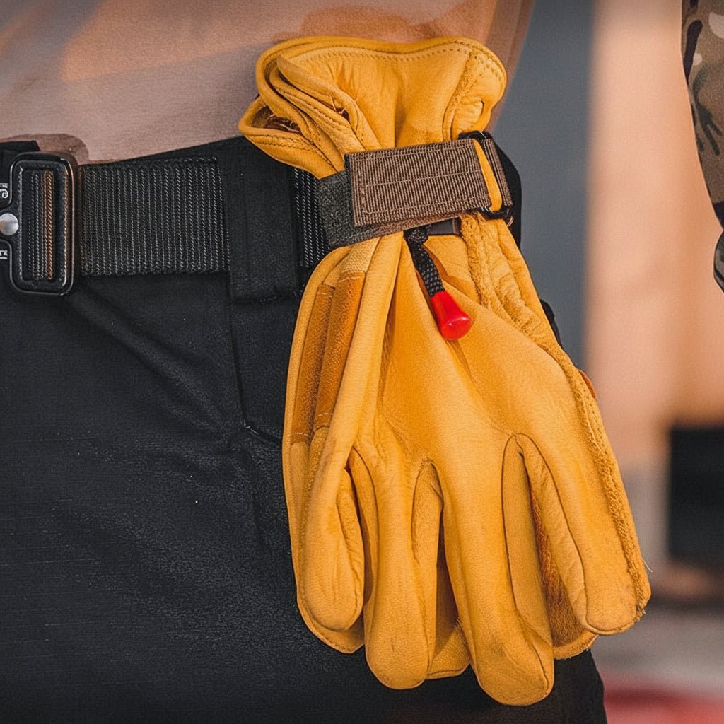 TrailGrip Sicherer Handschuh- und Ausrüstungshalter für unterwegs