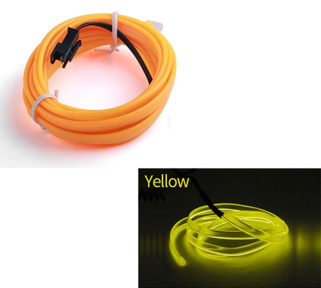 NovaGlide Decorative LED Light Strip For Car Interiors