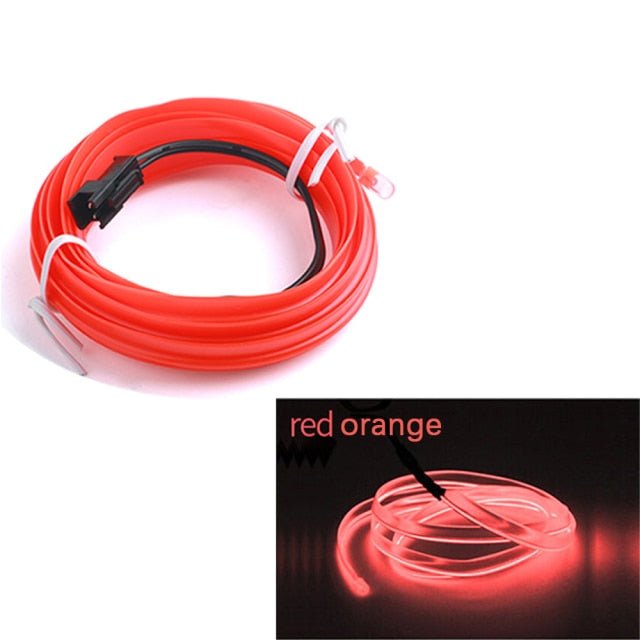 NovaGlide Decorative LED Light Strip For Car Interiors