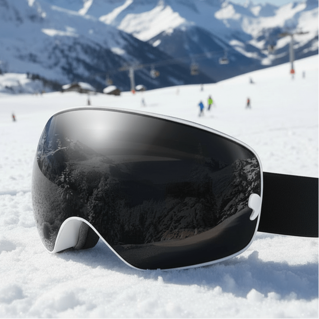 AeroGlide prémiové lyžařské brýle s protizamlžovacím povrchem, ochranou UV400 a nočním viděním