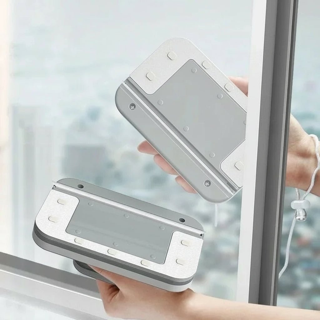 GlassGleam Double-Sided Magnetic Window Cleaner for Indoor and Outdoor Cleaning