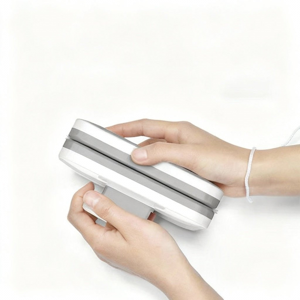 GlassGleam Double-Sided Magnetic Window Cleaner for Indoor and Outdoor Cleaning