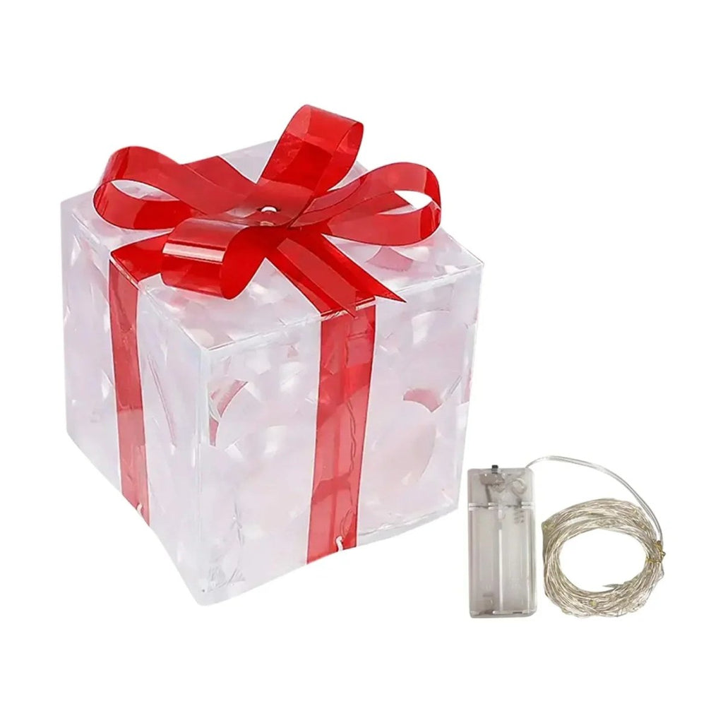 Luminabox Luminous Christmas Gift Box With 100 LED Lights For Festive Decoration