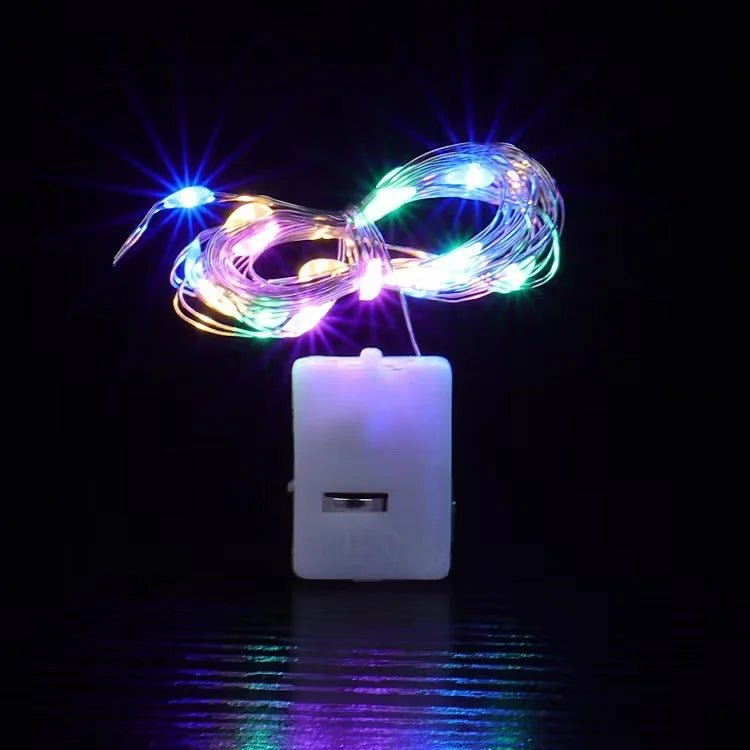 LumaGlow Warm White Battery-Operated String Lights For Home And Garden