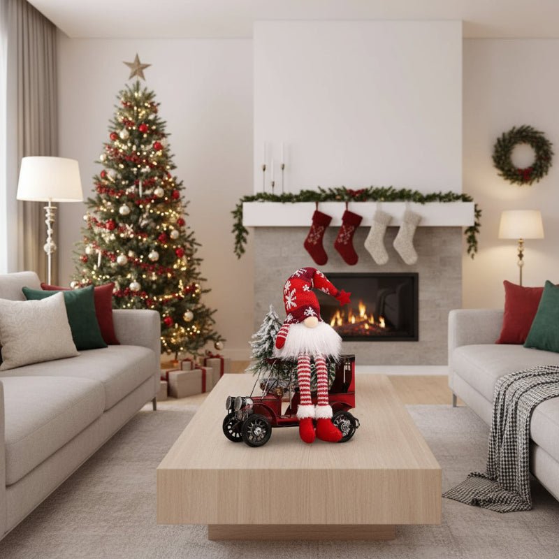 LumaBelle Glowing Christmas Doll With Warm Yellow Glow For Festive Decor