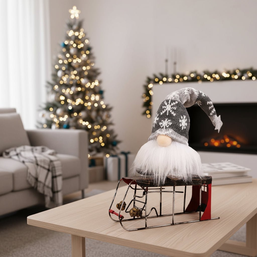 LumaBelle Glowing Christmas Doll With Warm Yellow Glow For Festive Decor