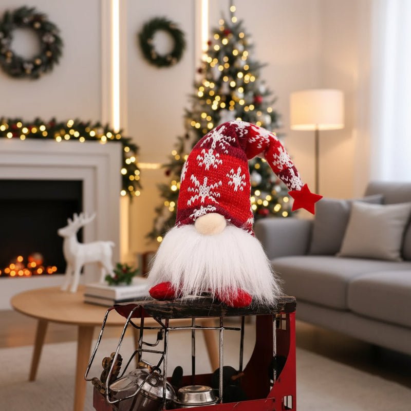 LumaBelle Glowing Christmas Doll With Warm Yellow Glow For Festive Decor