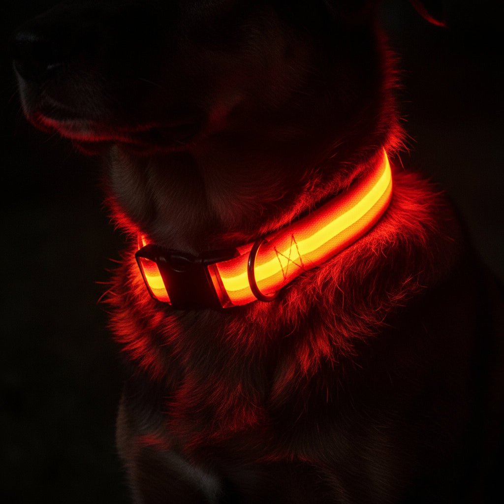 LumenPaws LED Safety Dog Collar With Adjustable Fit
