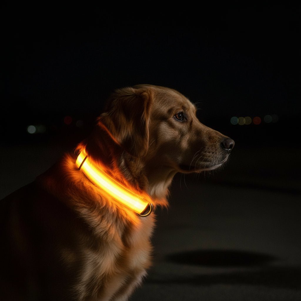 LumenPaws LED Safety Dog Collar With Adjustable Fit