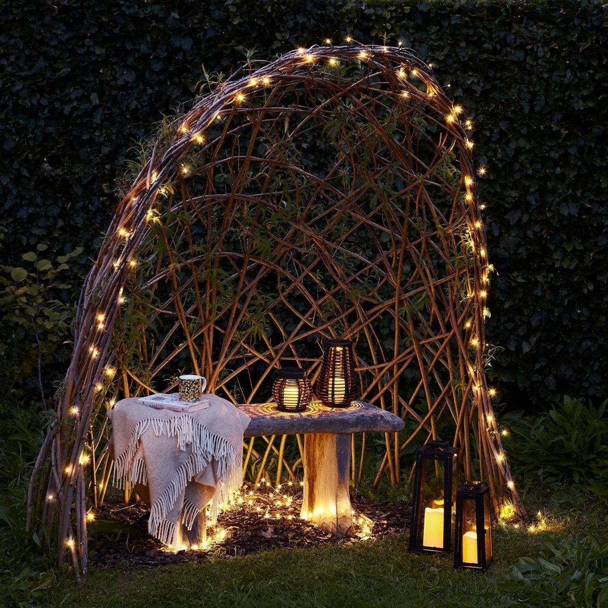 LuminaTrail 10–20 m LED String Lights For Festive Outdoor Garden Glow