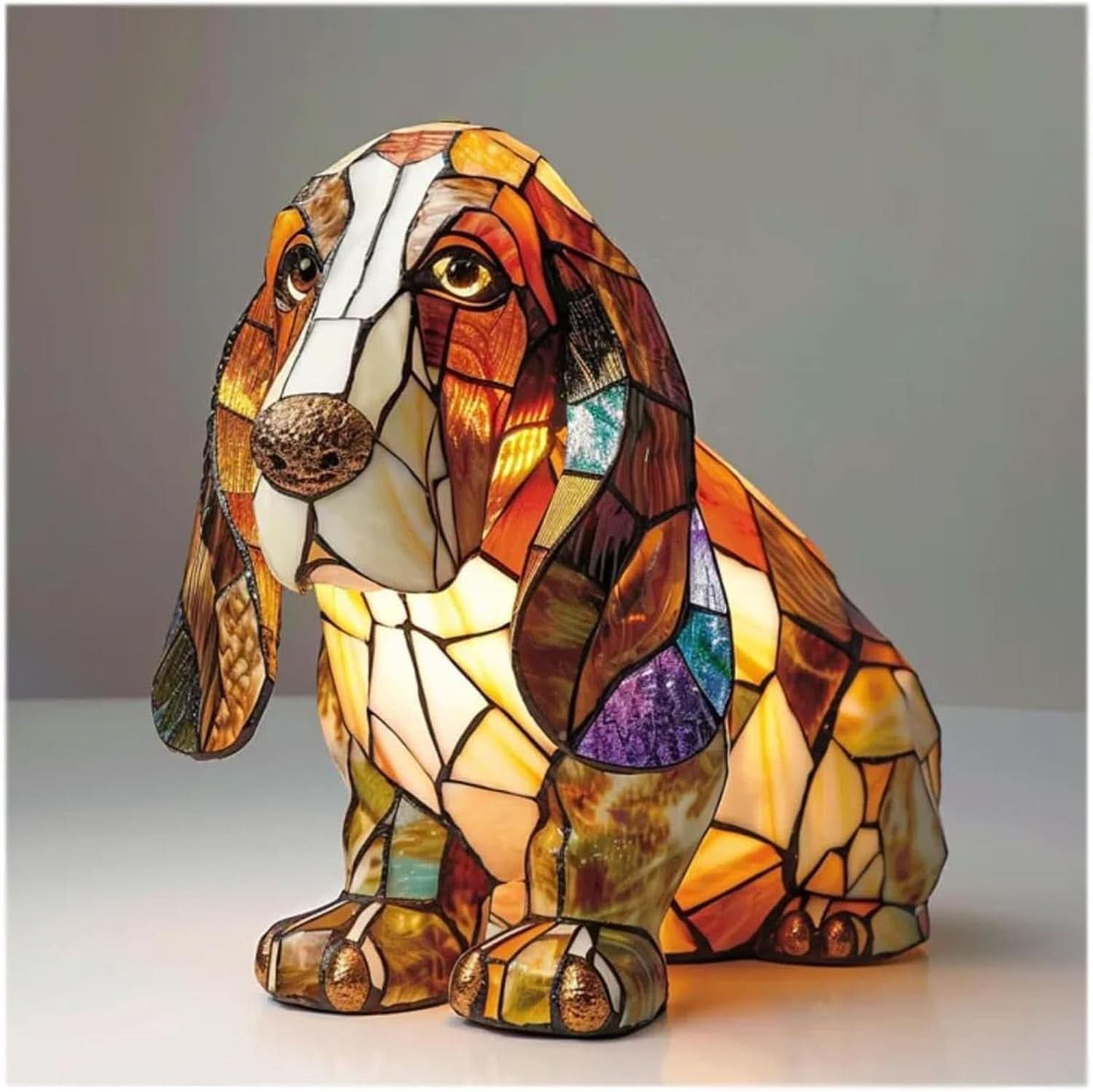 LumaPals Artistic LED Night Lamp With Dog Breeds for Home Decor