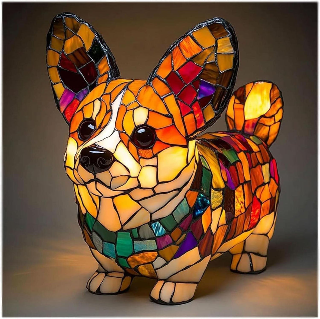 LumaPals Artistic LED Night Lamp With Dog Breeds for Home Decor