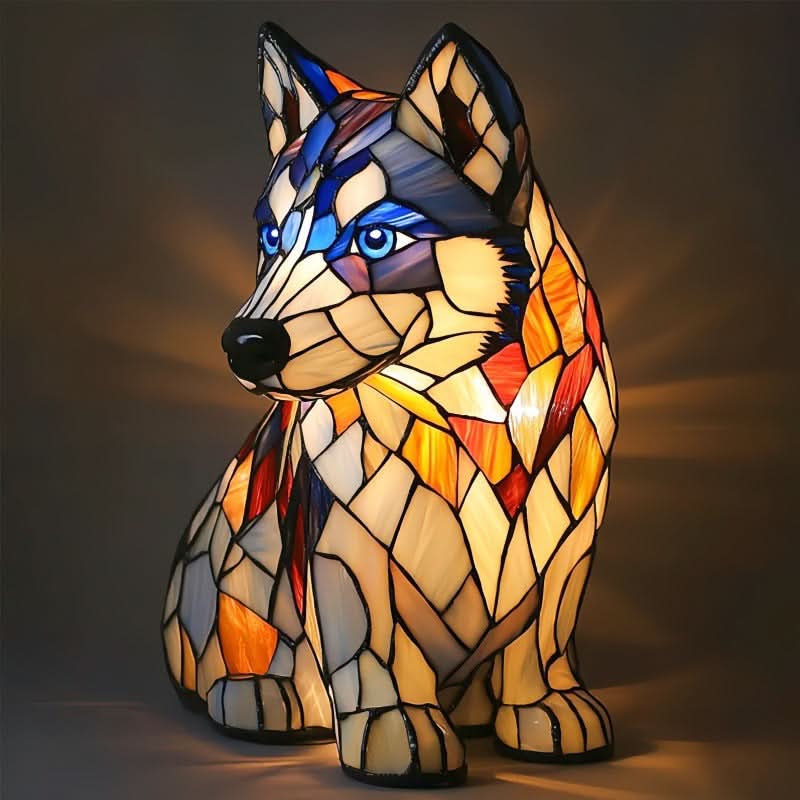 LumaPals Artistic LED Night Lamp With Dog Breeds for Home Decor
