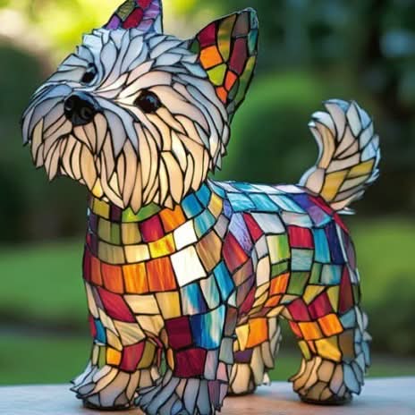 LumaPals Artistic LED Night Lamp With Dog Breeds for Home Decor
