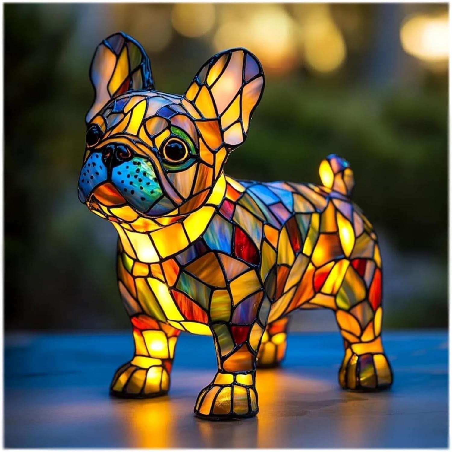 LumaPals Artistic LED Night Lamp With Dog Breeds for Home Decor