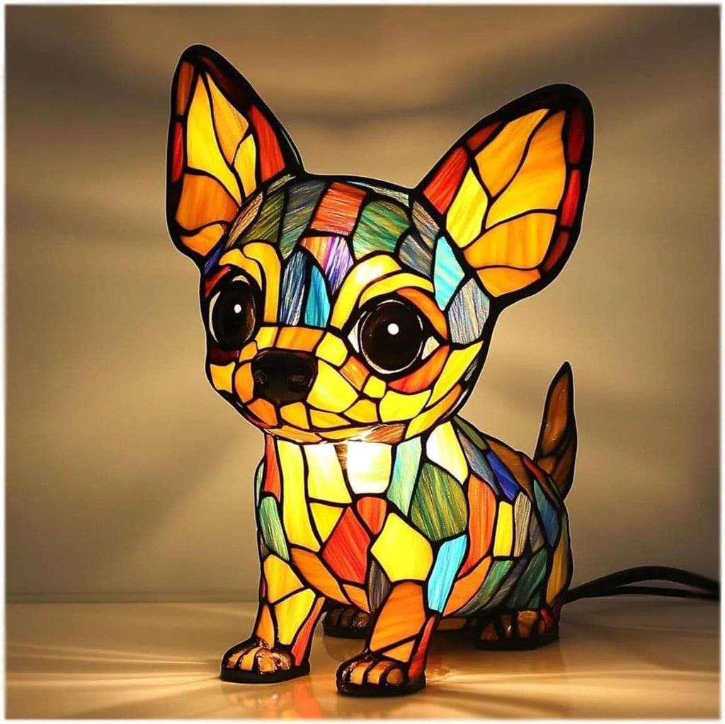 LumaPals Artistic LED Night Lamp With Dog Breeds for Home Decor