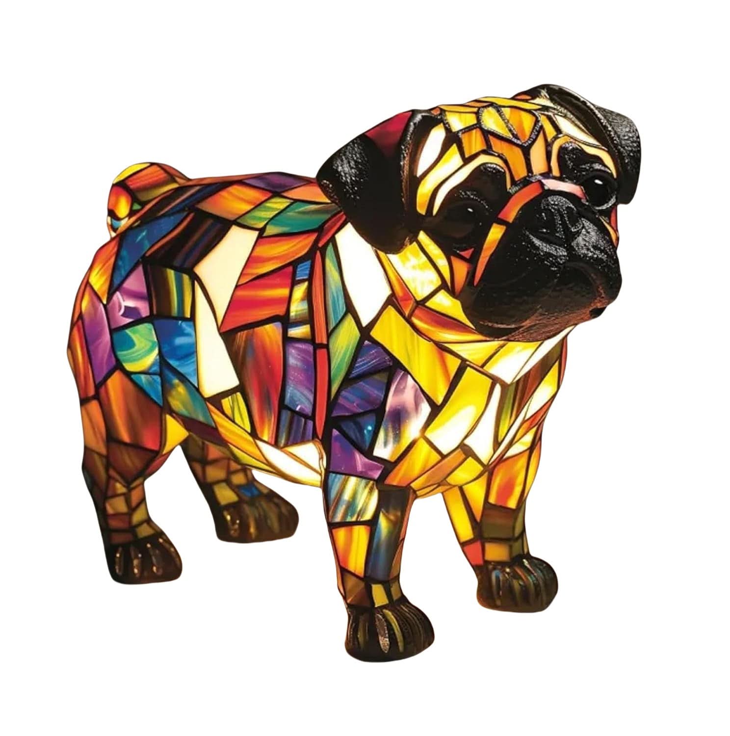 LumaPals Artistic LED Night Lamp With Dog Breeds for Home Decor