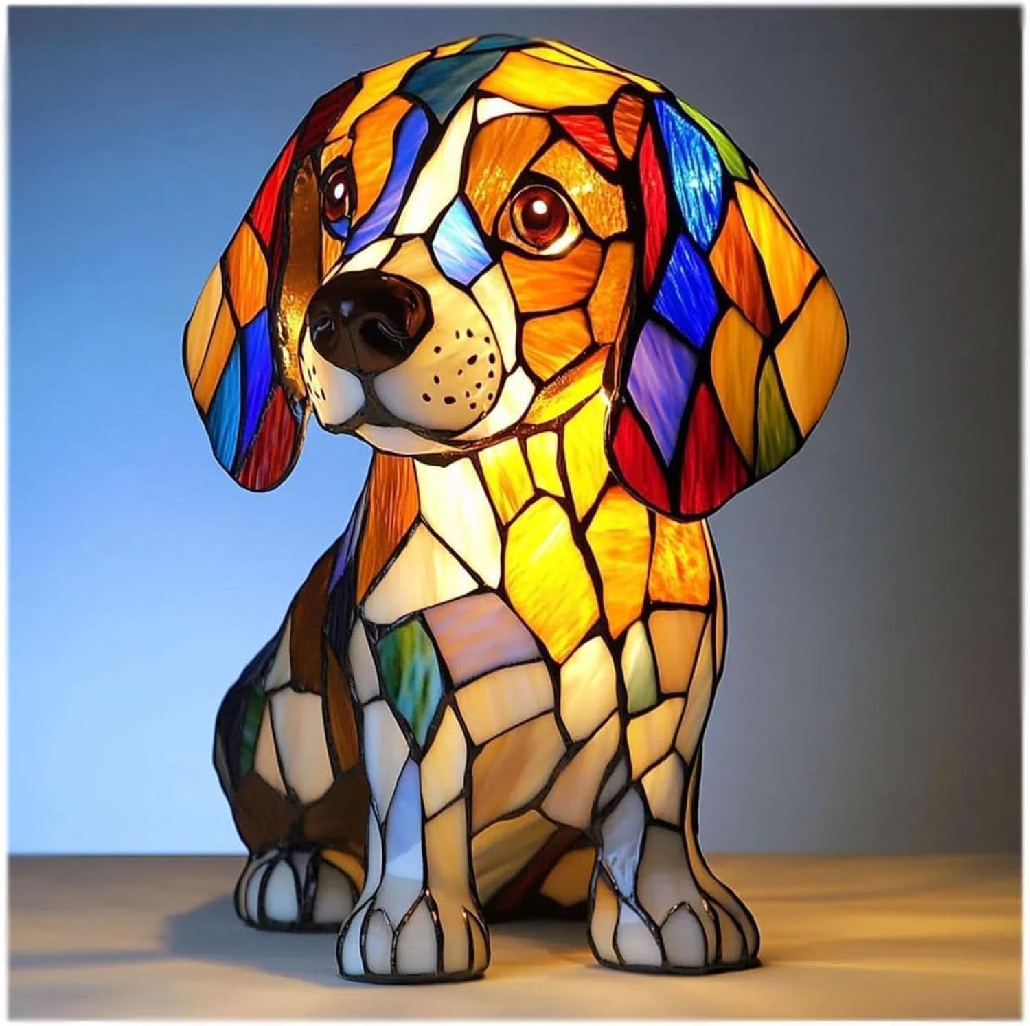 LumaPals Artistic LED Night Lamp With Dog Breeds for Home Decor
