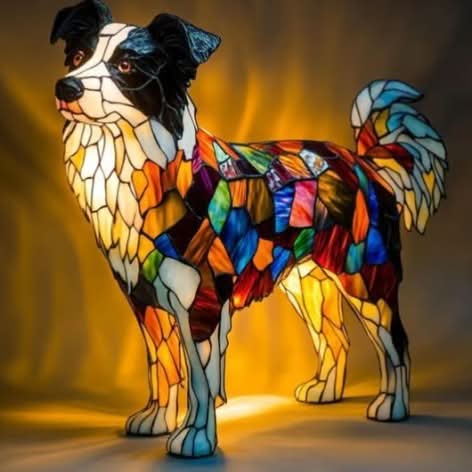 LumaPals Artistic LED Night Lamp With Dog Breeds for Home Decor