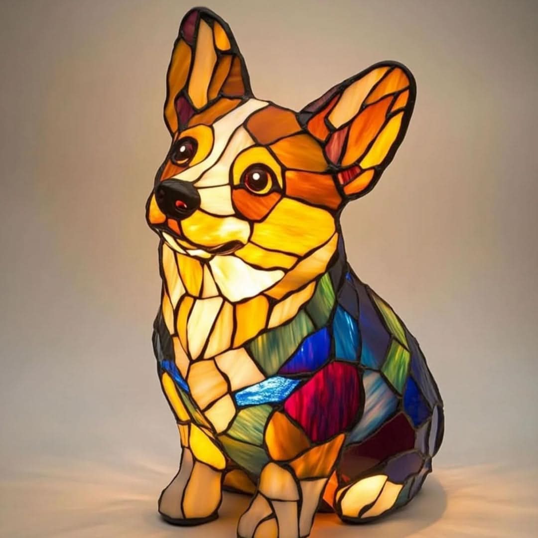 LumaPals Artistic LED Night Lamp With Dog Breeds for Home Decor