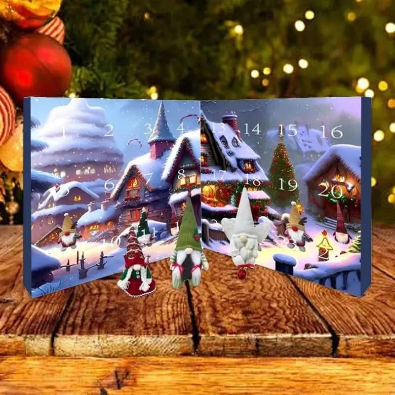Nordlore 2025 Elegant Skandinavisk Nisse Julekalender
