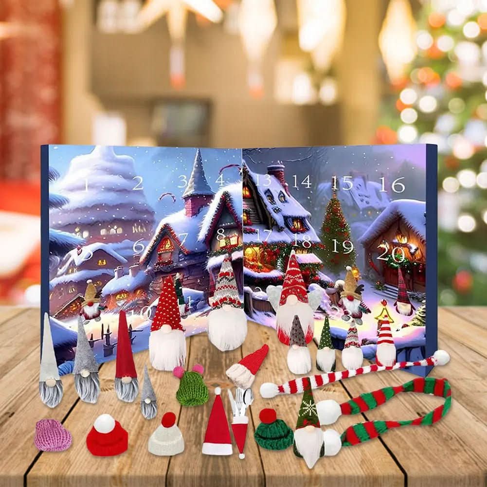 Nordlore 2025 Elegant Skandinavisk Nisse Julekalender