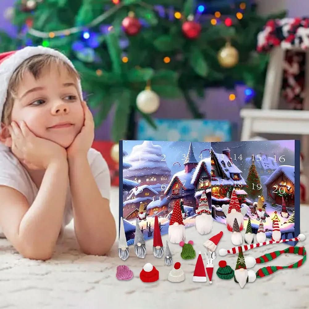 Nordlore 2025 Elegant Skandinavisk Nisse Julekalender