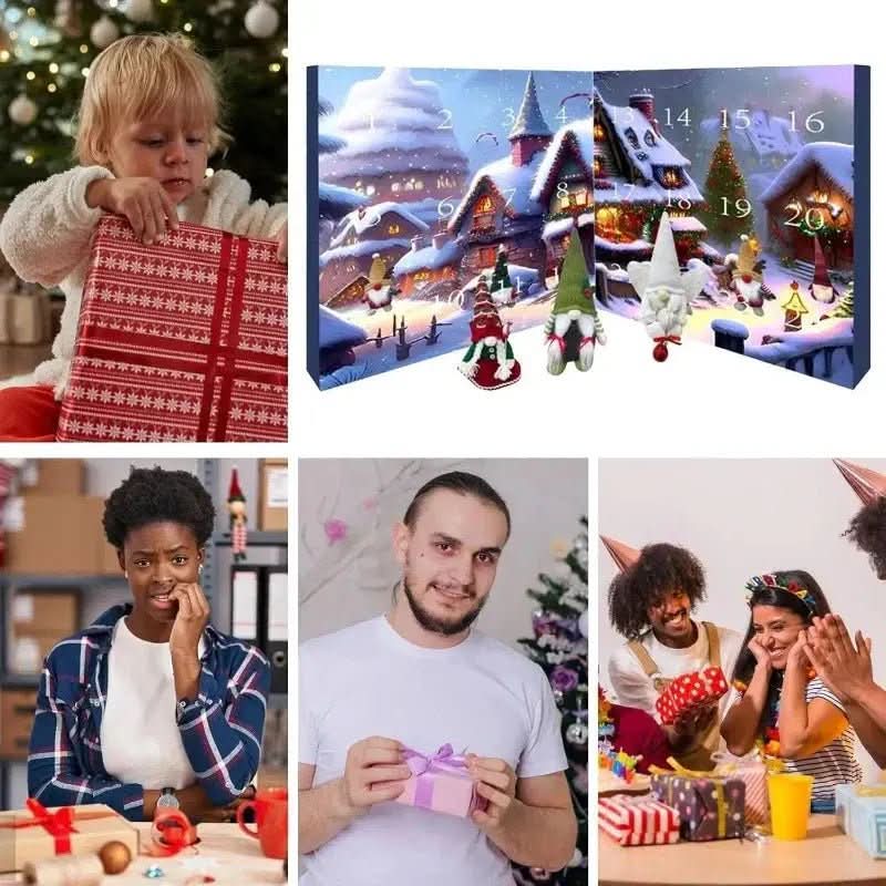 Nordlore 2025 Elegant Skandinavisk Nisse Julekalender