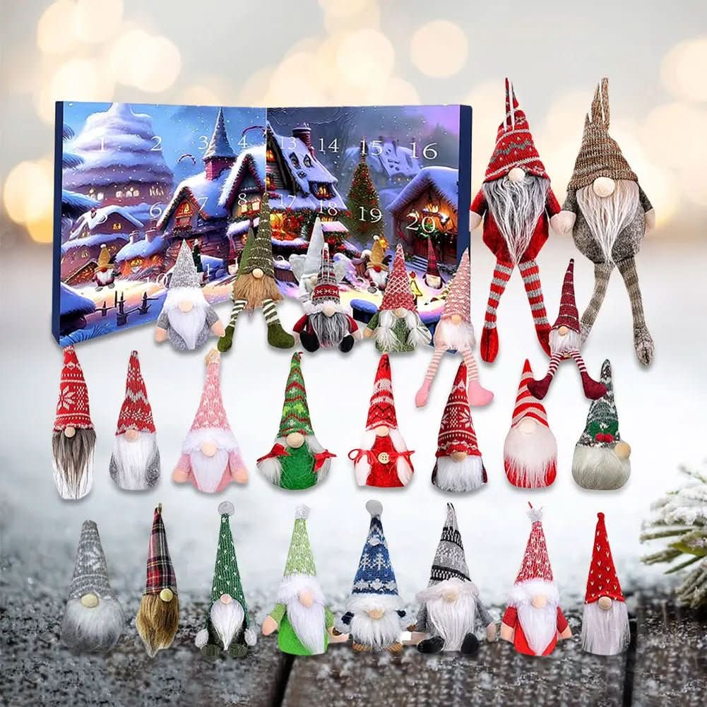 Nordlore 2025 Elegant Skandinavisk Nisse Julekalender
