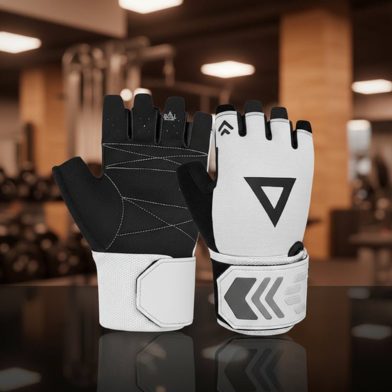 GripForge Breathable Fitness Gloves for Bodybuilding and Strength Training
